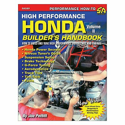 #ad *Blemished Book* SA58P High Performance Honda Builders Handbook Vol 2 Suspension $18.00