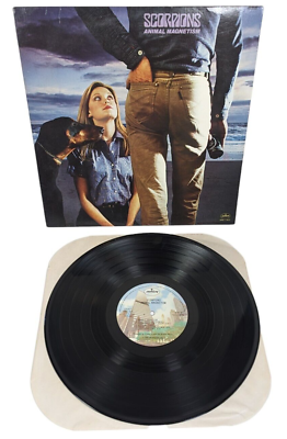 #ad Scorpions Animal Magnetism Mercury Vinyl LP Record Album Mercury 1980 SRM 1 3825 $14.90