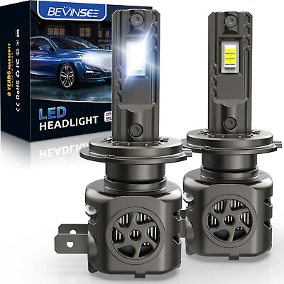 #ad 2X H7 LED Headlight Bulbs Brighter High Beam Light For Ford Fusion 06 16 15000LM $34.99
