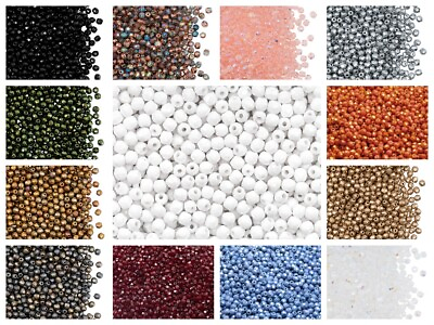 #ad CHOOSE COLOR 600pcs 3mm Fire Polished Round Beads Czech Glass $16.43