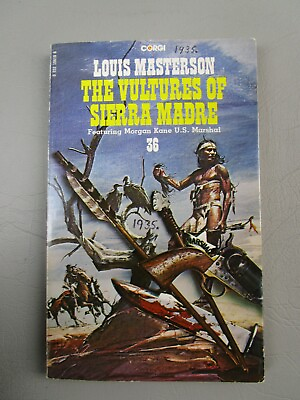 #ad The Vultures of Sierra Madre 36 by Louis Masterson Western 1977 AU $14.50