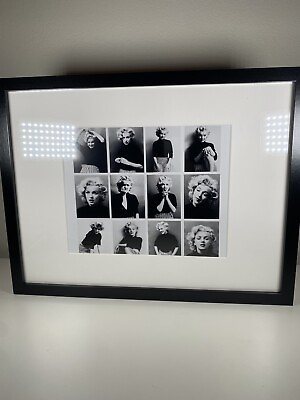 #ad RARE Marilyn Monroe 12 Candid Portraits 8X10 Photo in Handsome 13 x 17quot; Frame $249.99