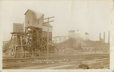 #ad Postcard Oklahoma RPPC Miami Mining District quot;Montreal Mine #3quot; c1904 18 Unused $19.99