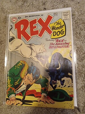 #ad DC Comics Rex The Wonder Dog #36 VG Silver Age Classic $55.60