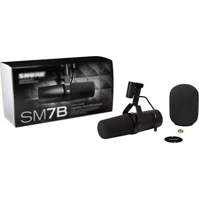 #ad #ad NEW SM7B Vocal Broadcast Microphone Cardioid Dynamic US Fast Shipping $170.90