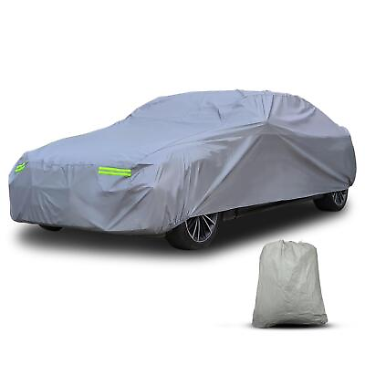 #ad Universal Car Cover Waterproof Snow amp; Sun Protection Fits Sedan $38.38