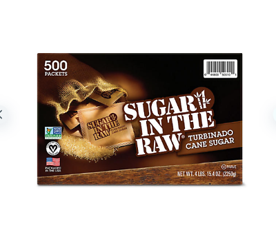 #ad Sugar in the Raw Natural Cane Turbinado Sugar 4.5 g. 500 pk. $18.00