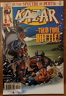 #ad Kazar in the Spectre of Death : Their Final Battle #5 • Marvel • July 1 $10.50