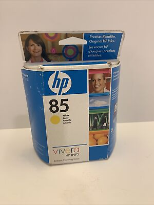 #ad HP C9427A Genuine Ink Cartridge HP 85 Yellow Ink 69ml in Box 2010 Exp. $12.00