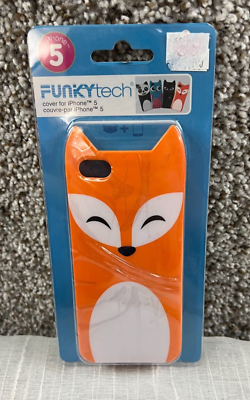 #ad Funky Tech Orange Fox Cover iPhone 5 Phone Cover 2013 $7.99