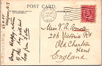 #ad Canada 1905 Postcard Halifax NS F71299 $3.99