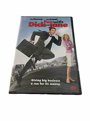 #ad Fun with Dick and Jane DVD Jim Carrey Tea Leoni NEW $6.95