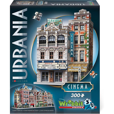#ad Wrebbit 3D Urbania Collection Cinema Puzzle 300pcs LatestBuy $38.99