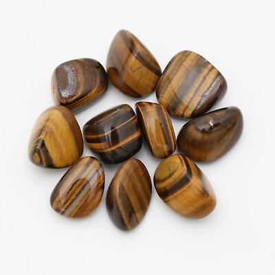 #ad Tiger eye stone polished 2 pieces $4.99
