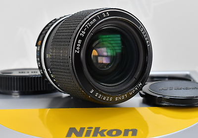 #ad Near MINT Nikon Ai s Ais Nikkor Series E Zoom 36 72mm F3.5 MF Lens From JAPAN $49.99
