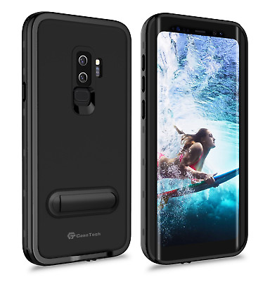 #ad For Samsung Galaxy S9 Plus Waterproof Case Cover with Screen Protector Kickstand $15.98