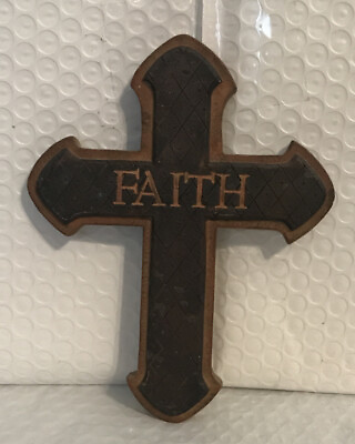 #ad Faith Cross 5x6 Inch $3.13