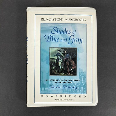 #ad Shades of Blue and Gray by Herman Hattaway Audio Book on Cassette Tape $16.07