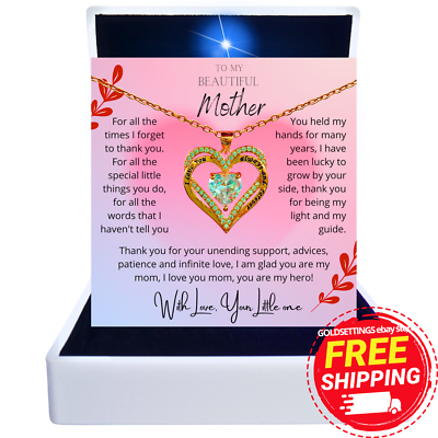 #ad Gifts To Mom Necklace Mother Gift Jewelry Present Pendant Gifts For Her $64.99