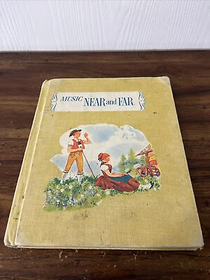 #ad Vintage Music Near and Far Hardcover California State Series $8.99