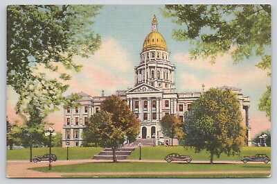 #ad Postcard State Capitol Denver Colorado $4.25