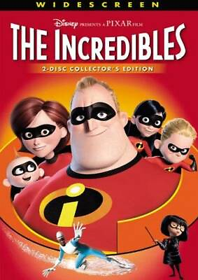 #ad The Incredibles Widescreen Two Disc Collector#x27;s Edition DVD VERY GOOD $4.56