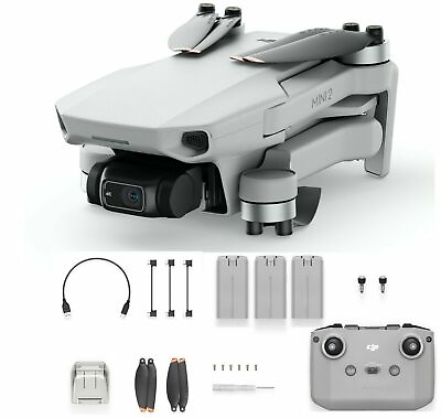 #ad #ad DJI Mini 2 Drone Quadcopter Ready To Fly 3 battery Bundle Certified Refurbished $362.99