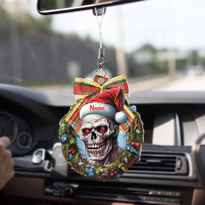 #ad Skull Ornaments For Christmas Tree Skull Lovers Halloween Ornament Christmas $19.99