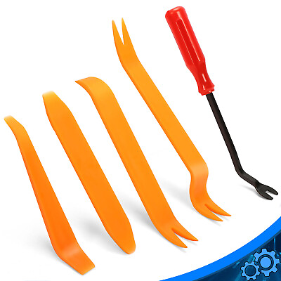 #ad #ad 5 Auto Trim Removal Tool Kit Car Panel Door Window Fastener Remover Pry Tool Set $4.18