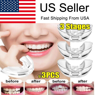 #ad #ad 3 Stages Dental Orthodontic Teeth Corrector Braces Tooth Retainer Straighten USA $8.99