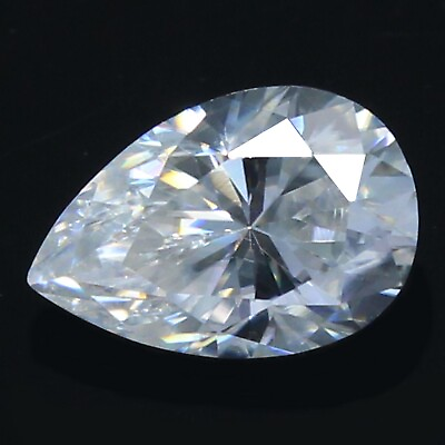 #ad 0.65 Ct Amazing 7x5 mm Pear Brilliant Cut DE Color VVS1 White Diamond $65.56