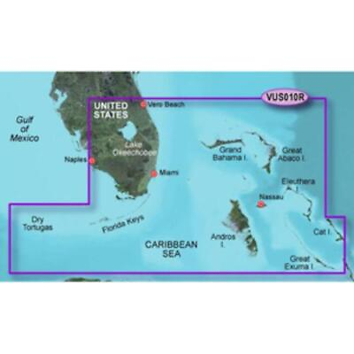 #ad Garmin BlueChart g2 Vision Southeast Florida Digital Map 3930367 $326.96