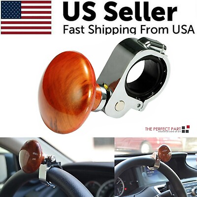 #ad #ad Steering Wheel Spinner Knob Handle Universal Heavy Duty Suicide Car Truck Power $9.49