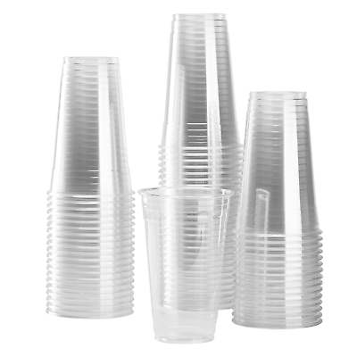#ad Karat 24oz PET Plastic Cold Cups 98mm 600 ct C KC24 $90.00