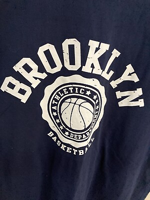#ad Brooklyn basketball T shirt size Extra Large $10.00