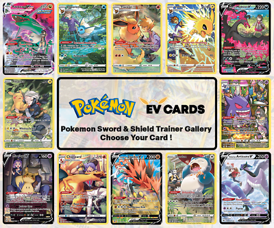 #ad Pokemon Sword amp; Shield Trainer Gallery: Choose Your Card All Available NM $29.95