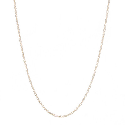 #ad Yellow Gold Prince of Wales Chain Necklace 18quot; 14k $59.99