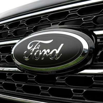 #ad 2020 2024 Ford Explorer Emblem Overlay Insert Decals Matte Black Set of 2 $22.99