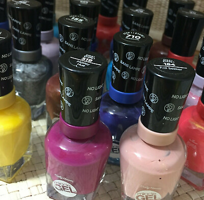 #ad Sally Hansen Miracle Gel nail polish choose your color s . Quantity discounts. $3.33
