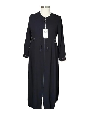 #ad Turkish Women#x27;s abaya Muslim Modest Maxi Dress zipped $55.99