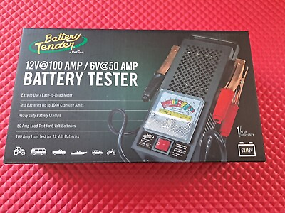 #ad Battery Tender 026 0020 Battery Tester 12V at 100 Amp or 6V at 50 Amp Oryginal $34.94