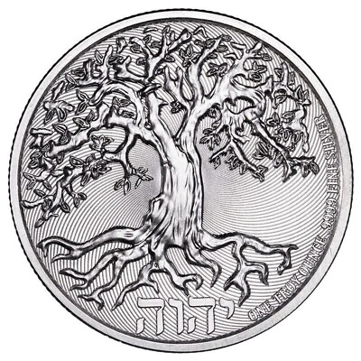 #ad 2023 Niue $2 Tree of Life 1 Oz .9999 FINE Silver Coin Truth Series BU IN A CAP $44.99