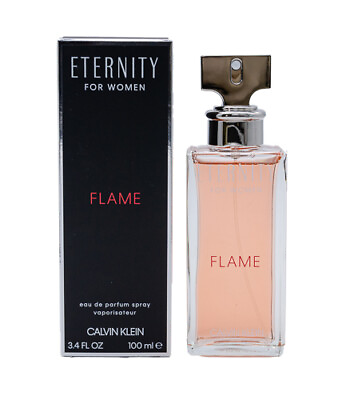 #ad Eternity Flame by Calvin Klein 3.4 oz EDP Perfume for Women New In Box $23.69