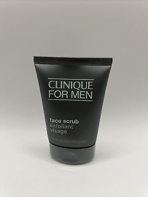 #ad Clinique For Men Face Scrub Exfoliant Size 3.4 Oz. 100mL Sealed $17.99