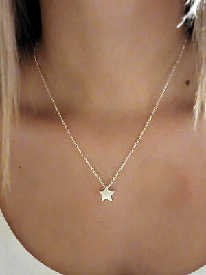 #ad Star Pendant Necklace $24.75