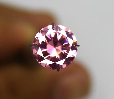 #ad 6.7 Ct Discount Sale Natural Pink Sapphire Round Cut Certified Loose Gemstone OM $9.96