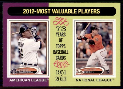 #ad 2024 Heritage Mini Base #199 Buster Posey Miguel Cabrera $1.49
