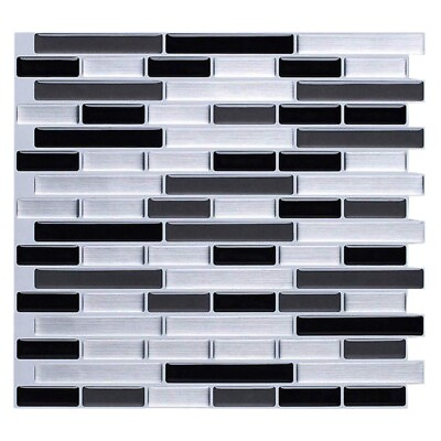 #ad 3D Wall Stickers Brick Tile for Kitchen Bathroom Backsplash Tile Home Decor 2 C $12.60