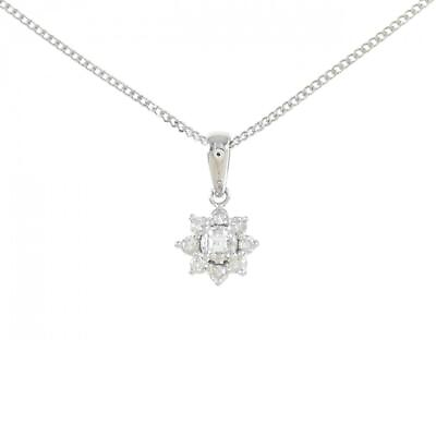 #ad Authentic PT Flower Diamond Necklace 0.31CT #260 006 292 7611 $341.04