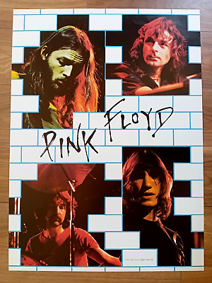 #ad Pink Floyd The Wall Vintage 1980#x27;s Poster $44.00